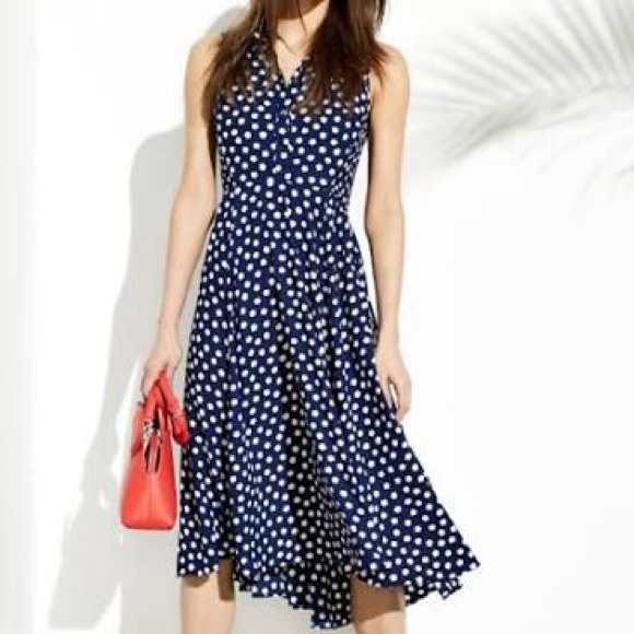 Kate Spade Cloud Dot Midi Dress in Size 0